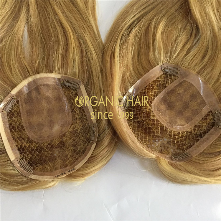 Customized best hair toppers with top qualtiy A185